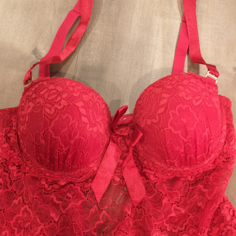 Blush Brand Red Lingerie